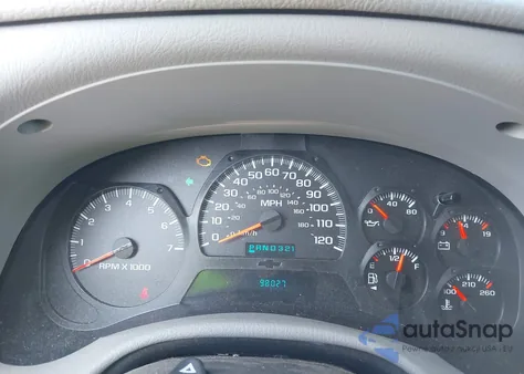 2005 Chevrolet Trailblazer Ls из США, поврежденный, VIN 1GNDT13S752216619